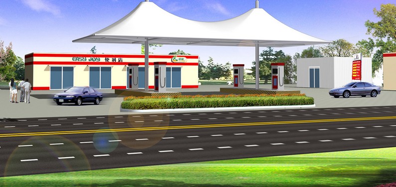 充气膜公司,膜结构工程,文化广场膜结构